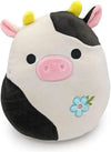 Squishmallow - Conner the Cow w/ Flower 8"