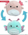 Squishmallow Flip-a-mallow - Reina the Butterfly & Archie the Axolotl 5"