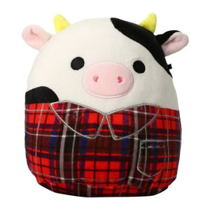 Squishmallow - Connor the Cow Farmhand 8" - Sweets and Geeks