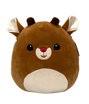 Squishmallows: Rudolph the Red-Nosed Reindeer - Rudolph the Reindeer 12" - Sweets and Geeks