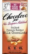 Chocolove Bar Peanut Butter Sugar free 37% Milk Chocolate 3.2 oz