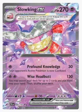 Slowking ex SV02: Paldea Evolved # 086/193 - Sweets and Geeks