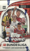 2022/23 Topps Bundesliga Chrome Soccer Hobby Box - Sweets and Geeks