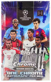 2023/24 Topps Stadium Club Chrome UEFA Club Competitions Soccer Hobby Box