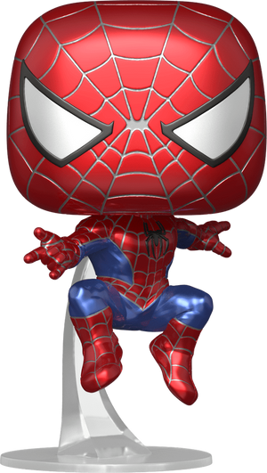 Funko Pop! Marvel: Spider-Man: No Way Home - Friendly Neighborhood Spider-Man (Hot Topic Exclusive) #1158 - Sweets and Geeks