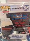 AUTOGRAPHED by Fred Tatasciore (JSA #AS23852) Funko Pop! Games: Overwatch - Soldier: 76 #96