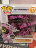 AUTOGRAPHED by Charlet Chung (JSA #AW47627) Funko POP Games: Overwatch D.VA with Meka #177