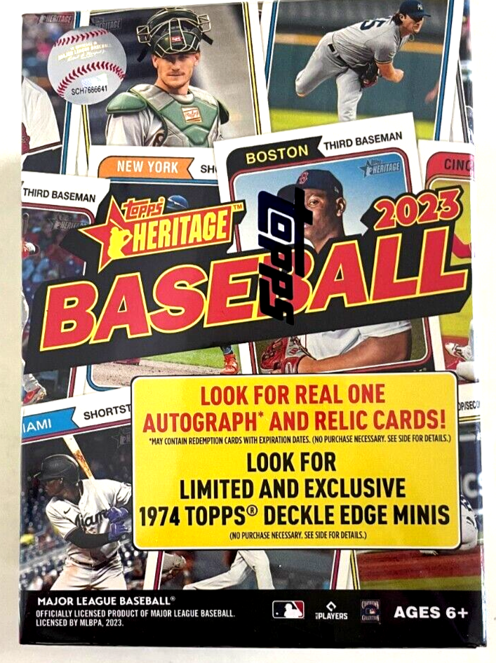 Topps - 2023 Heritage MLB Baseball Blaster Box