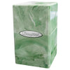 Ultra Pro Satin Tower Marble Deck Box (Lime Green/White)