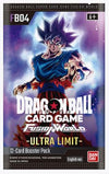 Dragon Ball Super Fusion World Ultra Limit Booster Pack