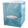 Ultra Pro Satin Cube Marble Deck Box (Light Blue/White)