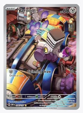 Varoom (Illustration Rare) SV03: Obsidian Flames # 206/197 - Sweets and Geeks