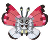 Vivillon Japanese Pokémon Center BUG OUT! Plush Badge