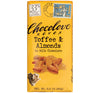 CHOCOLOVE BAR 33% MILK TOFFEE & ALMONDS - Sweets and Geeks