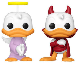 Funko POP! Disney: Donald Duck - Donald Duck"s Shoulder Angel and Devil (2022 Wondercon Shared Exclusive) - Sweets and Geeks