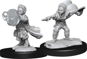 Pathfinder Deep Cuts Unpainted Miniatures: W14 Halfling Wizard Male (April 2021 Preorder) - Sweets and Geeks