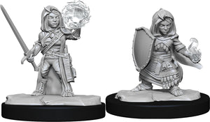 Pathfinder Deep Cuts Unpainted Miniatures: W14 Halfling Cleric Female (April 2021 Preorder) - Sweets and Geeks