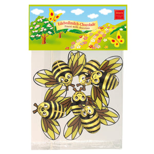 Storz Milk Chocolate Assorted Bees 6/Pc Bag - Sweets and Geeks