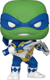 Funko Pop Television: Mighty Morphin Power Rangers/ Teenage Mutant Ninja Turtles - Leonardo #104 - Sweets and Geeks