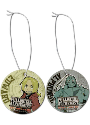 Fullmetal Alchemist: Brotherhood - Edward Elric "Ed" & Alphonse Elric "Al" Air Freshener - Sweets and Geeks