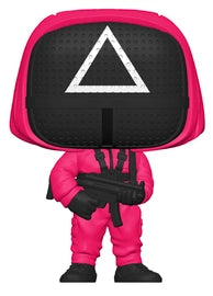 Funko Pop! Television: Squid Game - Masked Manager (Machine Gun) #1230 - Sweets and Geeks