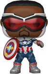 Funko POP! Heroes: The Falcon and the Winter Soldier - Capitain America #818 - Sweets and Geeks