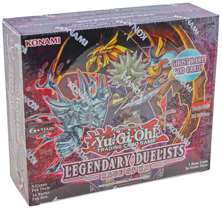 Yu-Gi-Oh! Legendary Duelists: Rage of Ra Booster Pack 1st Edition buying By Konami