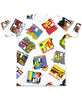 MTV Mens AoP Printed Tee - Sweets and Geeks