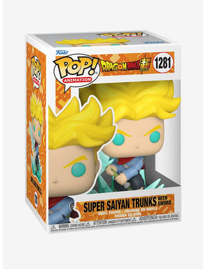 Funko Pop! Animation: Dragon Ball Super - Super Saiyan Trunks with Sword #1281 - Sweets and Geeks