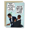 Funny Happy Birthday Greeting Card Will Smith - Sweets and Geeks