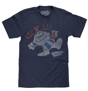 HAWAIIAN PUNCH T-SHIRT - NAVY - Sweets and Geeks