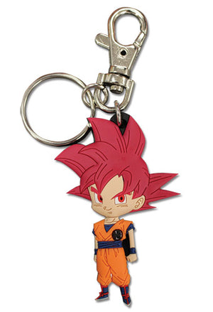 Dragon Ball Super - SSG Goku PVC Keychain - Sweets and Geeks