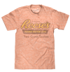 REESE'S "TWO GREAT TASTES" BIG AND TALL T-SHIRT - ORANGE - Sweets and Geeks