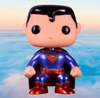 DC Super Heroes Funko Pop! Superman (Metallic) CHASE #07 - Sweets and Geeks