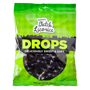 Gustaf's Dutch Licorice Drops - Sweets and Geeks