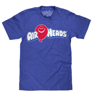 AIRHEADS LOGO T-SHIRT - BLUE - Sweets and Geeks