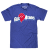 AIRHEADS LOGO T-SHIRT - BLUE - Sweets and Geeks