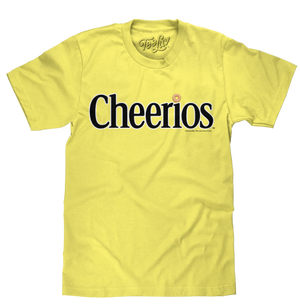 CHEERIOS LOGO T-SHIRT - YELLOW - Sweets and Geeks