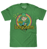 FEELING LUCKY? LUCKY CHARMS LEPRECHAUN T-SHIRT - GREEN - Sweets and Geeks