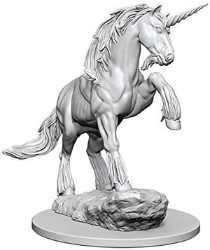 Pathfinder Deep Cuts Unpainted Miniatures: W1 Unicorn - Sweets and Geeks