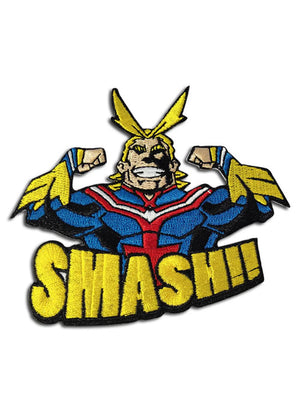 My Hero Academia - All Might Smash!! Patch 3.75" - Sweets and Geeks