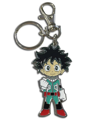 My Hero Academia - SD Midoriya Izuku "Deku" Enamel Metal Keychain - Sweets and Geeks