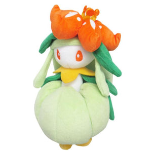 Sanei Pokemon All Star Collection PP117 Lilligant Plush, 7" - Sweets and Geeks