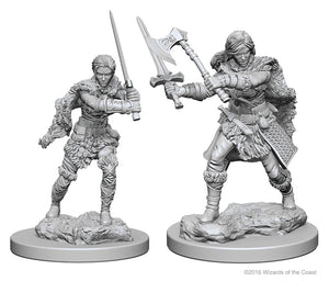 Dungeons & Dragons Nolzur`s Marvelous Unpainted Miniatures: W1 Human Female Barbarian - Sweets and Geeks