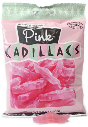 GERRITS GUMMY PINK CADILLACS PEG BAG - Sweets and Geeks