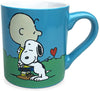 The Peanuts "Be the Person Your Dog Thinks You Are" Ceramic Mug 14oz - Sweets and Geeks