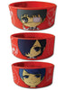 Tokyo Ghoul - Ken Kaneki, Touka Kirishima, Shuu Tsukiyama SD PVC Wristband - Sweets and Geeks