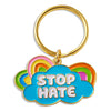 Stop Hate Key Chain - Sweets and Geeks