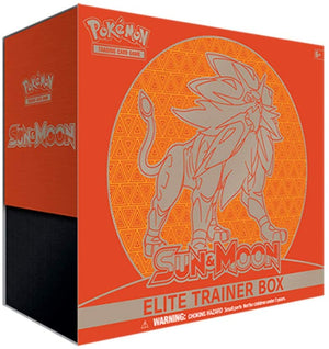 Pokémon Sun and Moon Elite Trainer Box - Legendary Solgaleo or Lunala - Sweets and Geeks