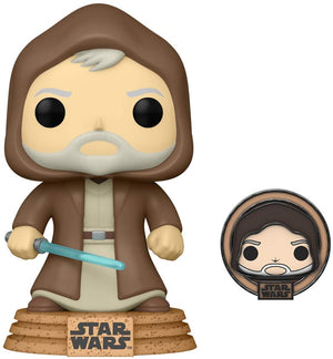 Funko Pop! Star Wars: Across The Galaxy - OBI Wan Kenobi with Special Edition Pin - Sweets and Geeks